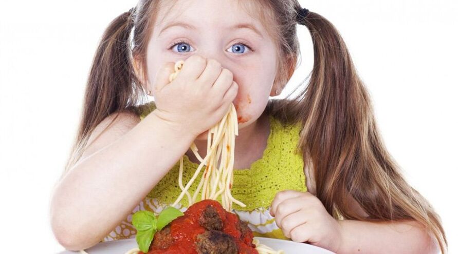 child on a gluten-free diet