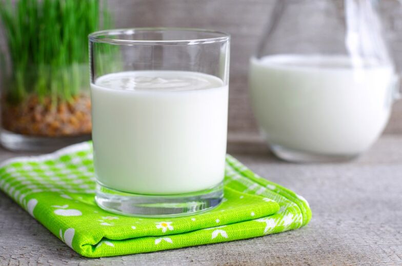 kefir for the day of fasting and weight loss